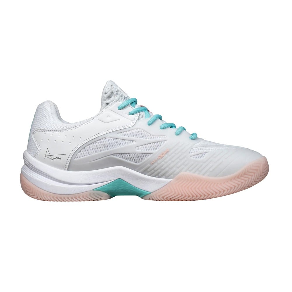 NOX AT10 LUX White/ Turquoise 2024 Padel Shoes