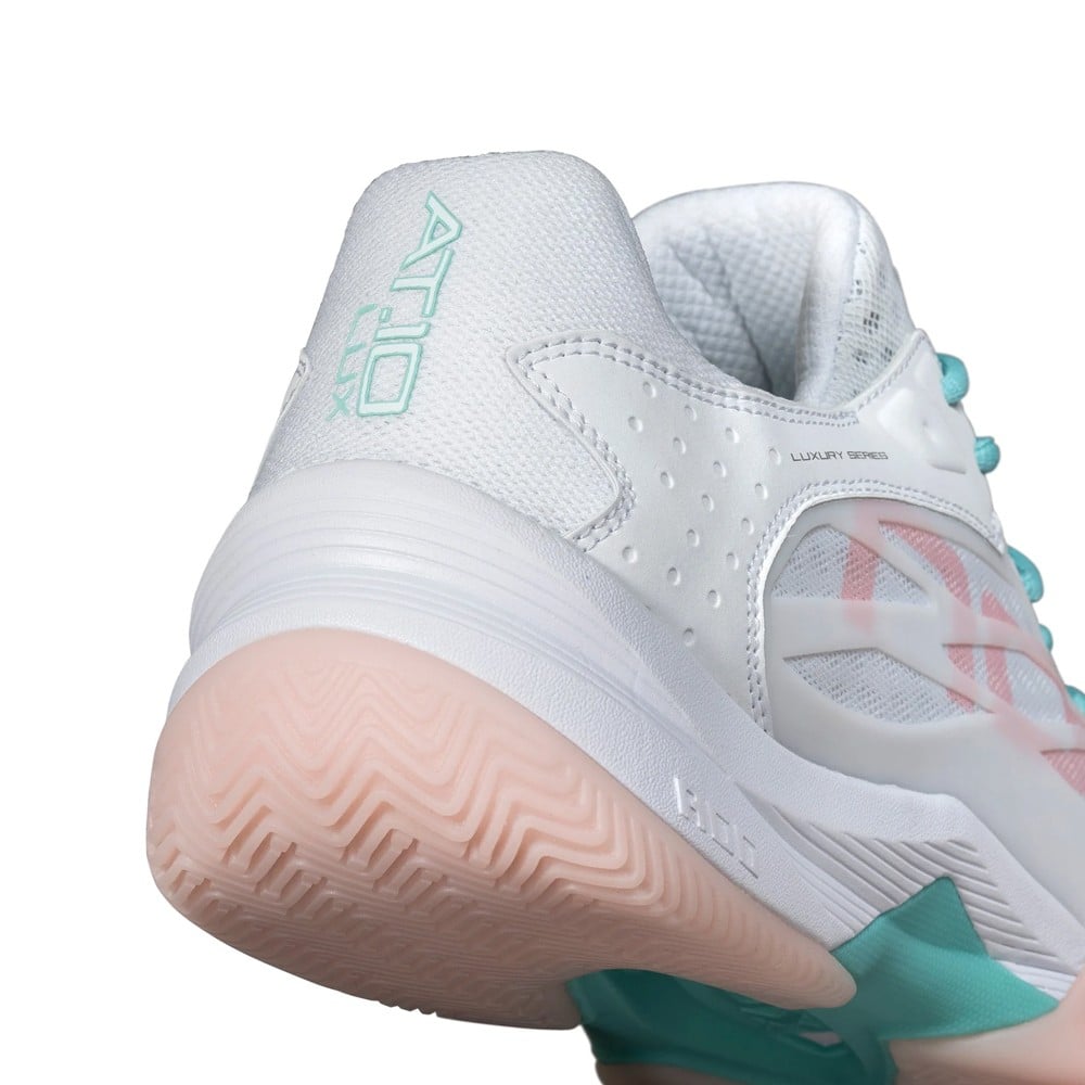 NOX AT10 LUX White/ Turquoise 2024 Padel Shoes